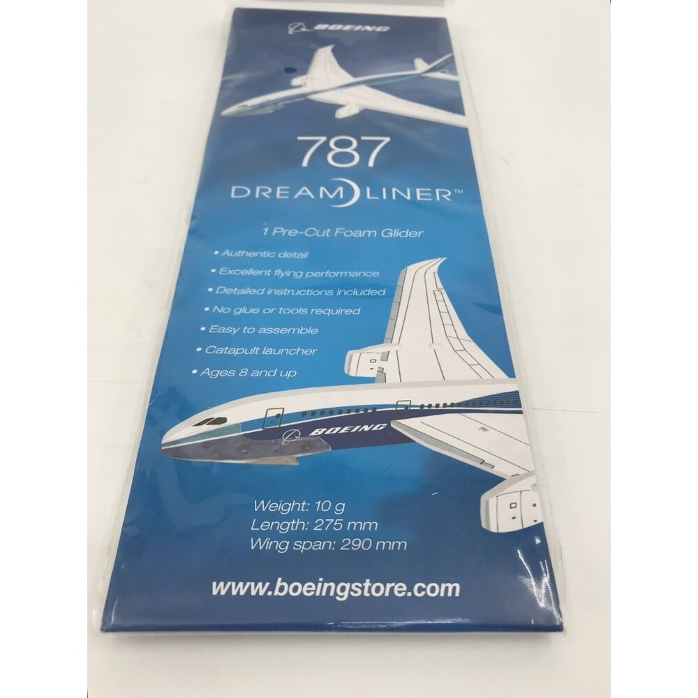 787‎ Dreamliner 1 Pre-Cut Foam Glider Dream Liner Airplane Boeing Kit